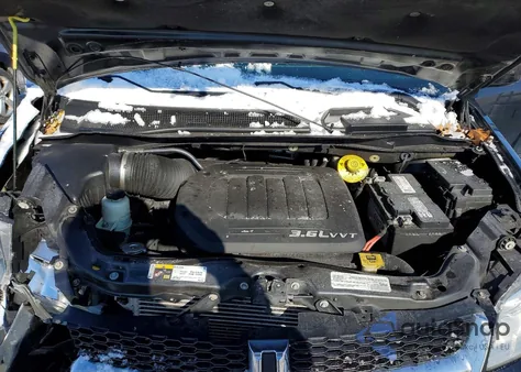 2016 Dodge Grand Caravan Sxt z USA, uszkodzony, nr VIN 2C4RDGCG2GR383405